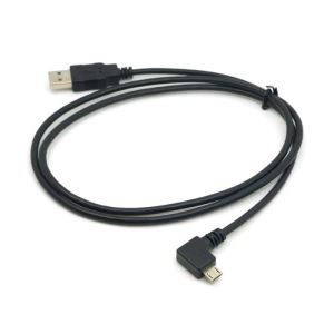 USB 2.0 ma Cable macho ma Micro USB B macho ángulo recto