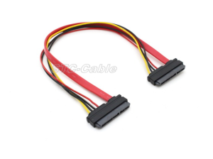 SATA 22pin hembra ma SATA 22pin hembra ko alimentación 4 ar pines