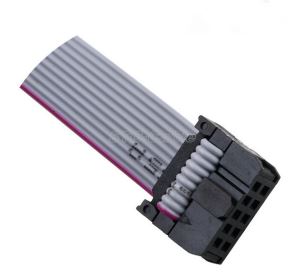 2.54 mm Pitch 2x5Pin 10Pin 10 alambres IDC cinta plana Cable M/F